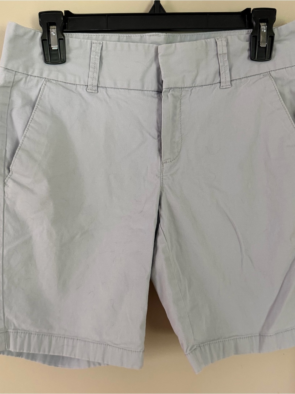 J. Crew women’s light gray Frankie shorts!